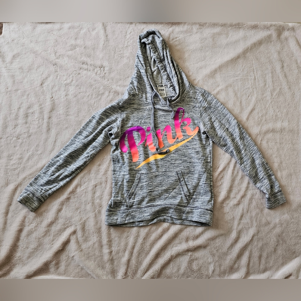 Pink Hooded Sweater